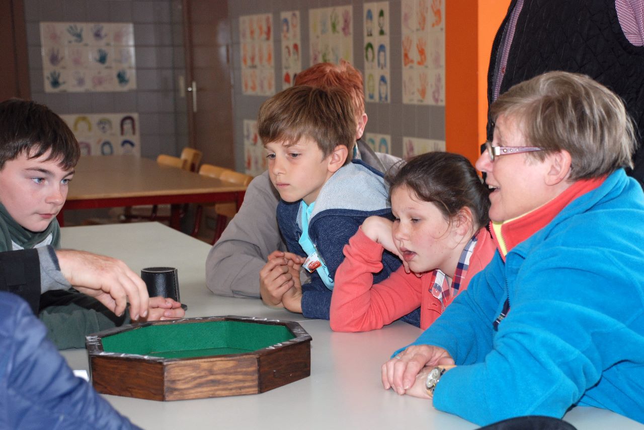 Grootoudernamiddag in het 3de leerjaar